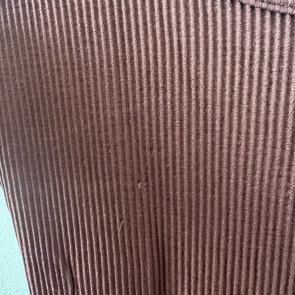 BLANQI Ribbed Midi Maternity Dress (Coco) - Picture 4 of 6